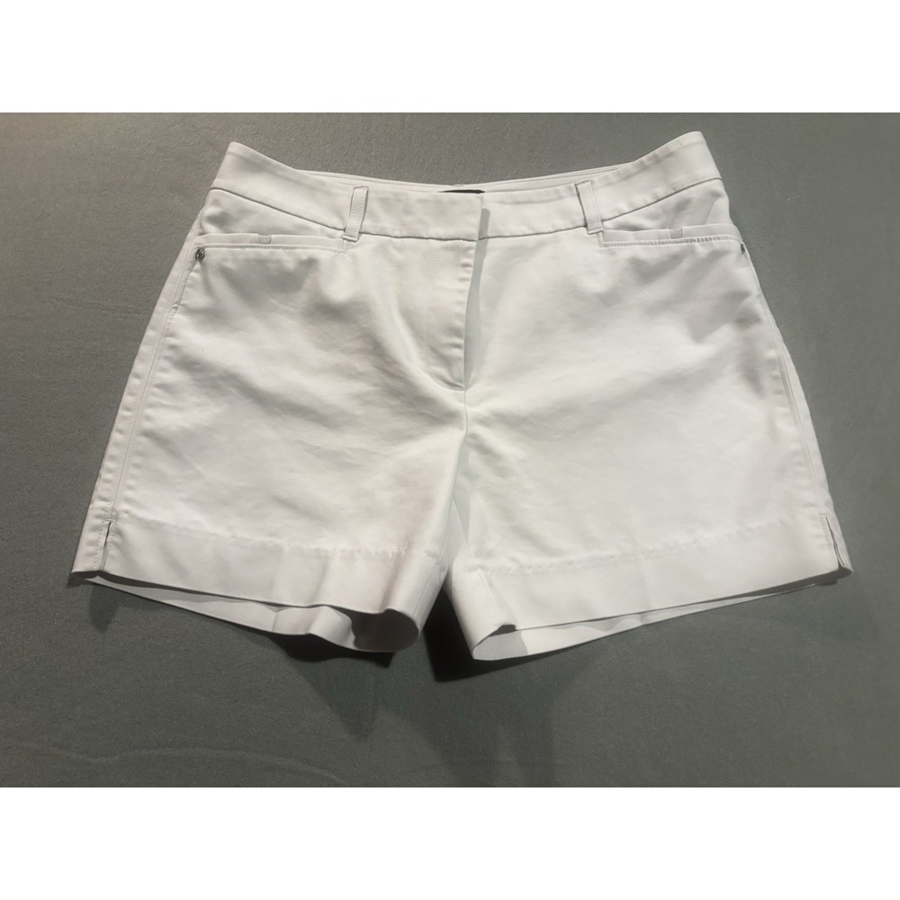 White House Black Market Shorts Women's 6 Khaki Summer Casual The 5" Short